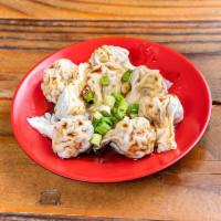 A1. Hot Oil Wonton · Chinese dumpling that comes with filling.