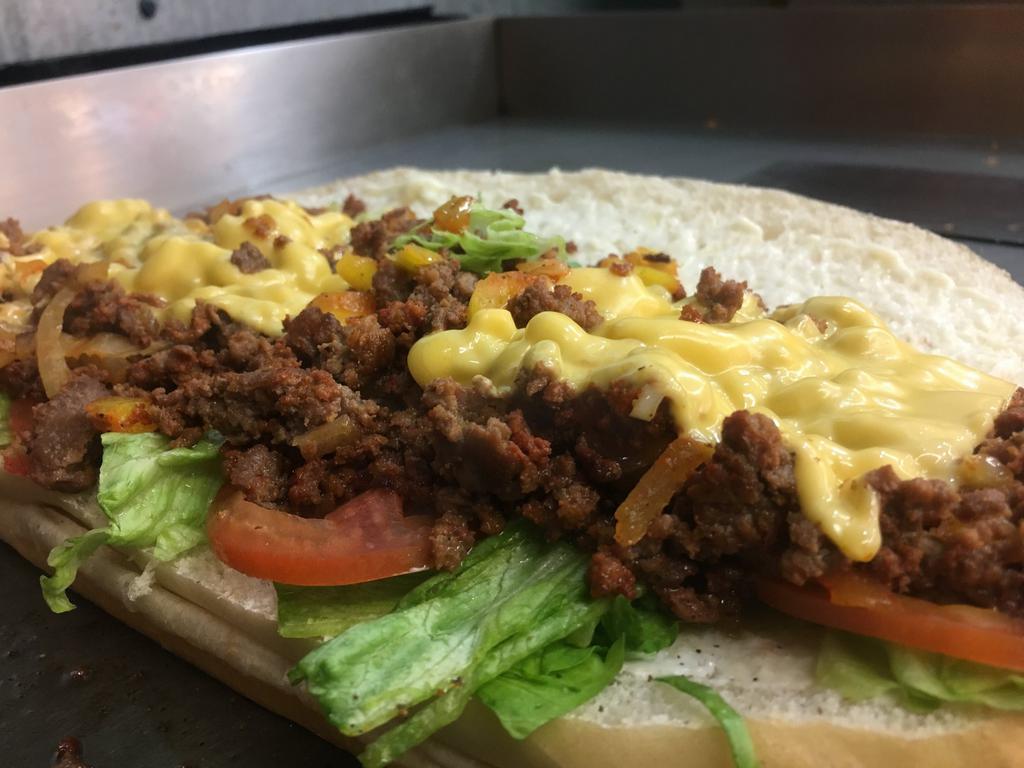 Hamburger Hot Sub · 