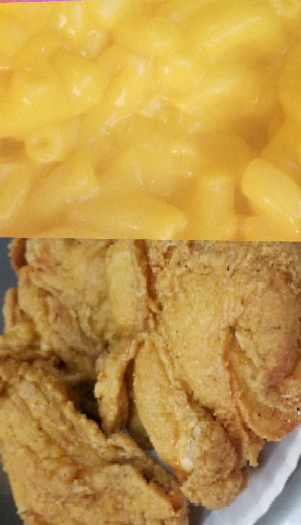 6. Chicken Breast, Mac and Cheese and Can of Pop · 