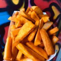 Yuca Fries (Plain) · crispy yuca fries