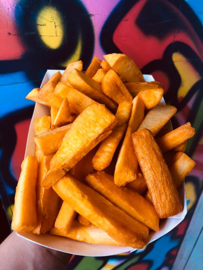 Yuca Fries (Plain) · crispy yuca fries