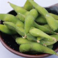 Edamame Lunch · Steamed soy beans.