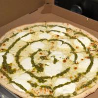 Bianca White Pizza · Mozzarella, ricotta, and provolone cheese