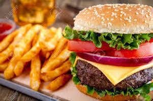 Classic Burger COMBO w/Fries and Canned Soda · With or without cheese, no additional charge