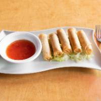 Fried Roll · Deep-fried spring rolls stuffed with mixed veggies, served with plum sauce.