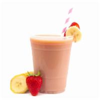 Banana Strawberry Smoothie   · Made with real fruit and lactose free yogurt 