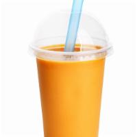 Mango Smoothie · Made with real fruit and lactose free yogurt 