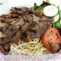 Honey Pork (No Rice) · * Does Not Come With Rice *  Served with salad and garlic noodle.