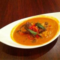 Red Curry (No Rice) · * Does Not Come With Rice *  With Bamboo Shoots, Zucchini And Bell Peppers 