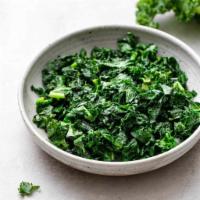 Sauteed Kale Side · Sauteed with garlic, shallots and olive oil.