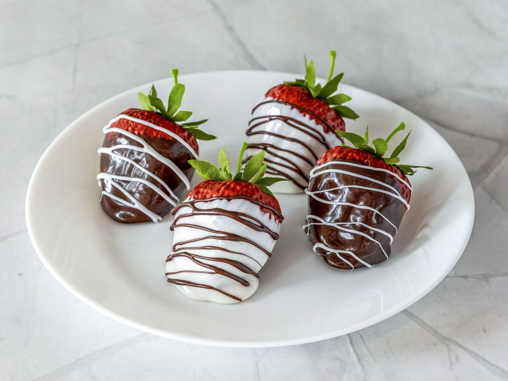 Chocolate Covered Strawberries · 4-5 chocolate covered Strawberries