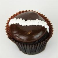 Chocolate Cream · Chocolate cake filled with buttercream, topped with rich fudge icing.