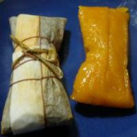 Pasteles de Masa y vegetales-$30 / Ground Plantain & Vegetables - $30 / Sold by the dozen · 2 day notice required! Sold by the dozen.
A traditional Puerto Rican holiday tamale made fro...