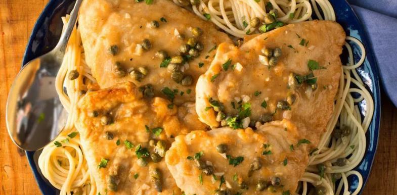Chicken Picatta · An 8 oz. breast sauteed in butter, olive oil, lemon juice and fresh parsley.