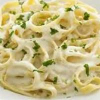 Pasta with Alfredo Sauce · Pasta with our housemade Alfredo sauce.