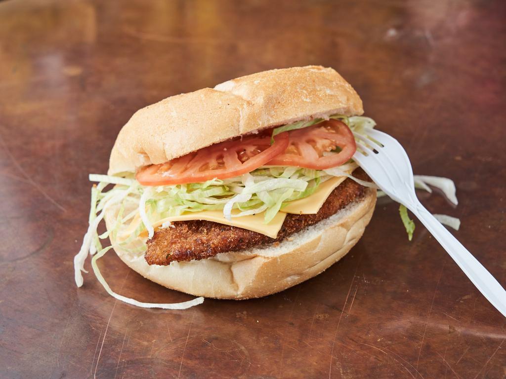 Chicken Cutlet Lunch Special · Chicken cutlet American cheese lettuce tomato Mayo