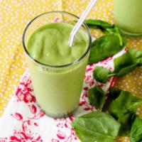4. Green Monster Smoothie · Spinach, kale, green apple, mango, banana and pineapple.
