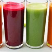 12. Sweet Village Juice · Choice of any 3 fruits or veggies.