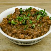 Channa Masala · Chickpeas cooked in our chef’s special sauce, herbs, and spices.