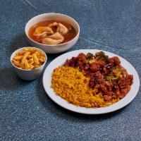 5. General Tso's Chicken Combo · Served with choice of rice and side.  Hot and spicy.