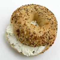 Bagel with Cream Cheese · plain bagel ,sesame seed ,everything bagel ,cinnamon raisin  ,whole wheat ,