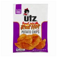 UTZ Red Hot Potato Chips 2.87oz · Perfectly crispy, freshly cooked potato chips, with a touch of heat