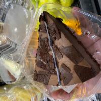 Chocolate pound cake  · Two slices 