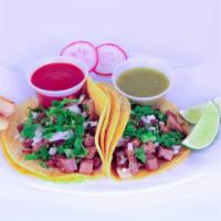 2 Tacos Lengua  · Beef Tongue
