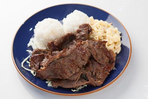 C2. Hawaiian BBQ Beef Regular · Thinly sliced BBQ beef, marinated with our special BBQ teriyaki sauce.