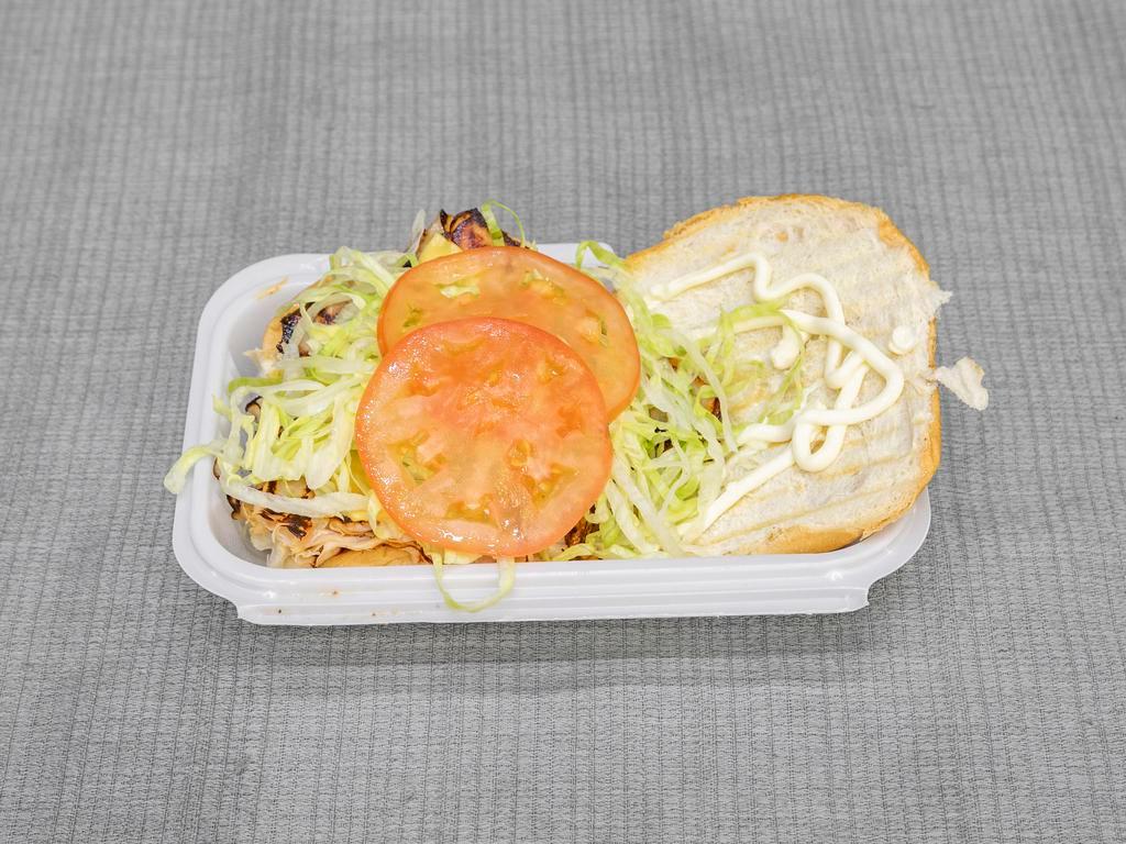 22. Turkey with Eggs and Cheese Sandwich · Add lettuce and tomato for an extra charge.