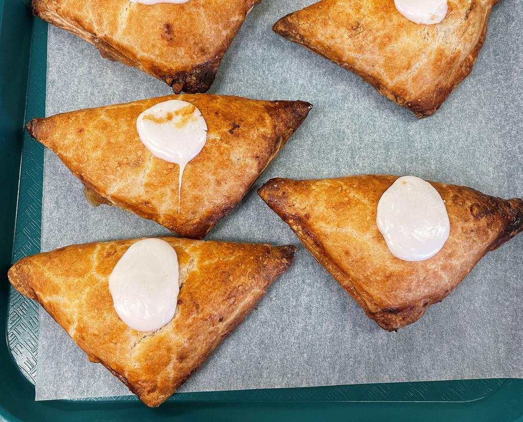 Apple turnover small · pastry filled with mouth watering apples