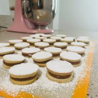 Alfajores · Delicious Argentina style Alfajores filled with dulce de leche and cover with coconut.