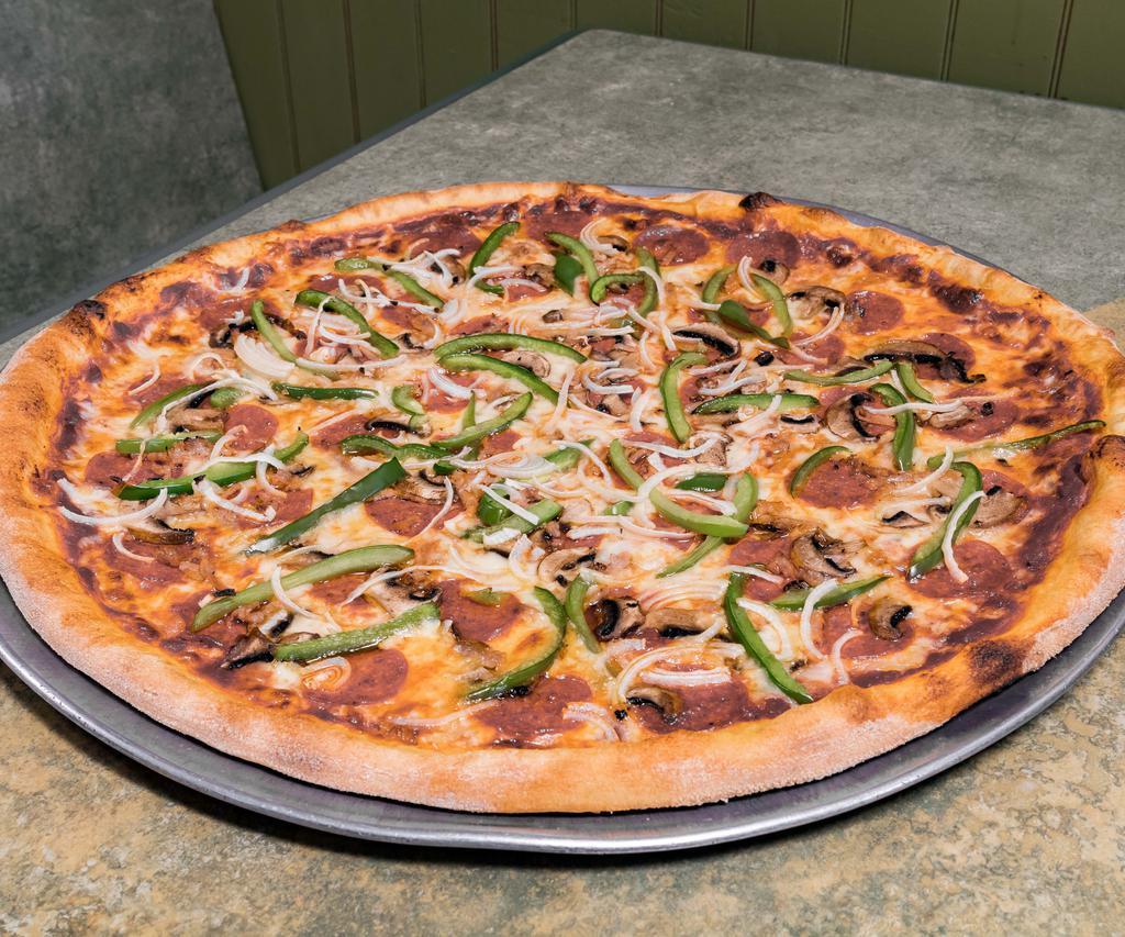 Enzo's Pizzeria · Dinner · Pizza · Salads · Sandwiches