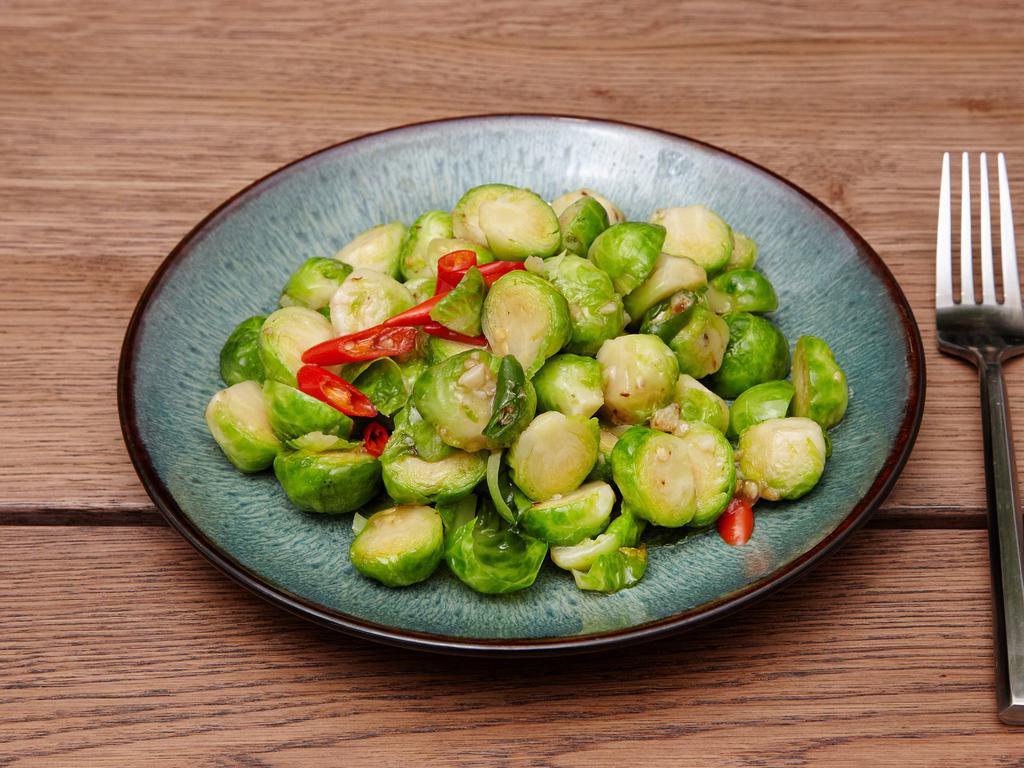 7. Stir-Fried Brussels Sprouts · 