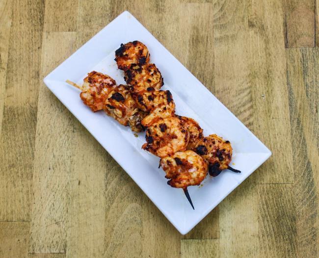 Grilled Shrimp Souvlaki Stick · 