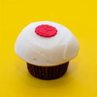 Red Velvet Cupcake · Crave best seller. Texas red cocoa cake, topped with smooth cream cheese frosting.
