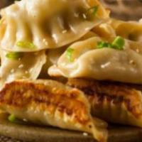 8 Potstickers · Crispy deep-fried chicken mixed with vegetables served with ginger soy sauce.