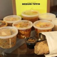 Medium Tiffin 7 Meals Plan · Sukhmani's medium tiffin plan is a great meal option for a person or group, make a selection...
