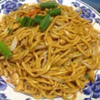 49. Shrimp Lo Mein · Soft noodles. 