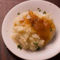 Mashed Potato · Potatoes that have been mashed and mixed with milk, butter, and seasoning. 