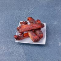 C7. BBQ Spare Ribs Combination Platter · Ribs that have been broiled, roasted, or grilled. 