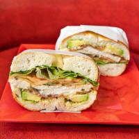 Pio Pio Sandwich · Grilled chicken, bacon, avocado, pepper jack cheese, cucumber, mayo lettuce, tomatoes, salt,...