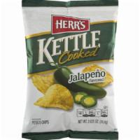 Herr's Kettle Cooked Jalapeno Potato Chips · 2.5 Oz 