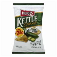 Herr's Kettle Cooked Jalapeno Potato Chips · 5 Oz