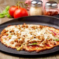 Keto Pizza  · Choose any pizza with our keto-friendly crust!