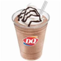 MooLatté® · Coffee blended with creamy DQ® vanilla soft serve and ice and garnished with whipped topping.