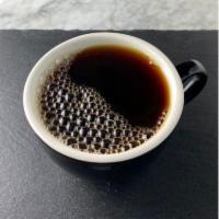 Drip Coffee · Our house brewed Black Moon drip coffee. Medium to Dark Roast with chocolate notes.
