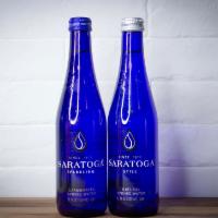 Saratoga Bottled Water · (12oz.) Saratoga's Natural Spring and Sparkling Water has been bottled at the source since 1...