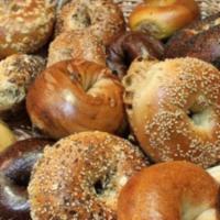 Everything Bagel · We've been hand rolling & kettle boiling our bagels since day one. We use Unbleached flour w...