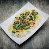 Moby's Veggie Entree · Sauteed fresh mushroom, onion, tomatoes and spinach served on a bed of basmati rice. Include...